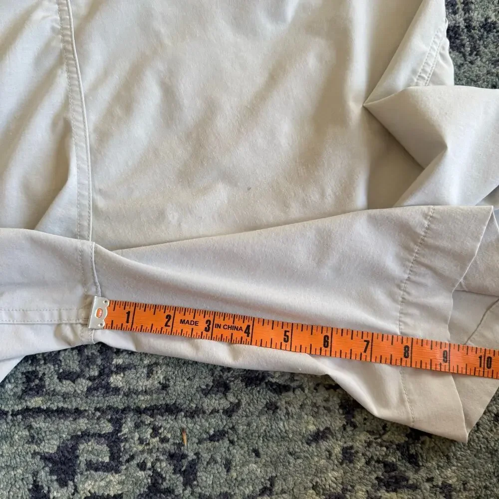 Faherty Men’s 9” Inseam All Day Shorts in Stone- Size 38